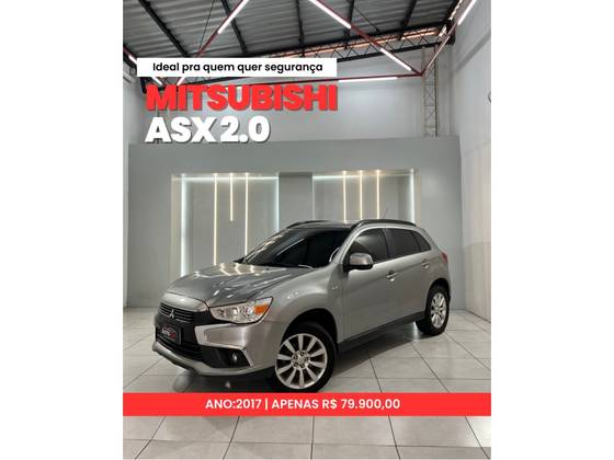 MITSUBISHI ASX 2.0 4X2 16V GASOLINA 4P AUTOMÁTICO